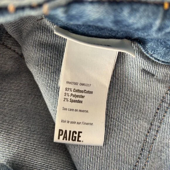 PAIGE Mayslie Straight Leg Ankle Jeans - Picture 5 of 12